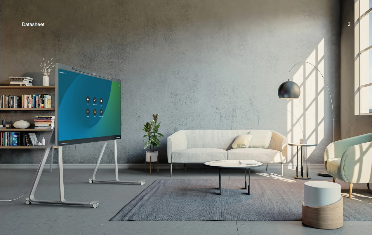 Cisco Webex Board Pro trong phòng làm việc