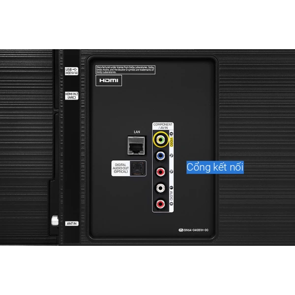 Cổng kết nối smart tivi samsung 43 inch ua43t6000- 1