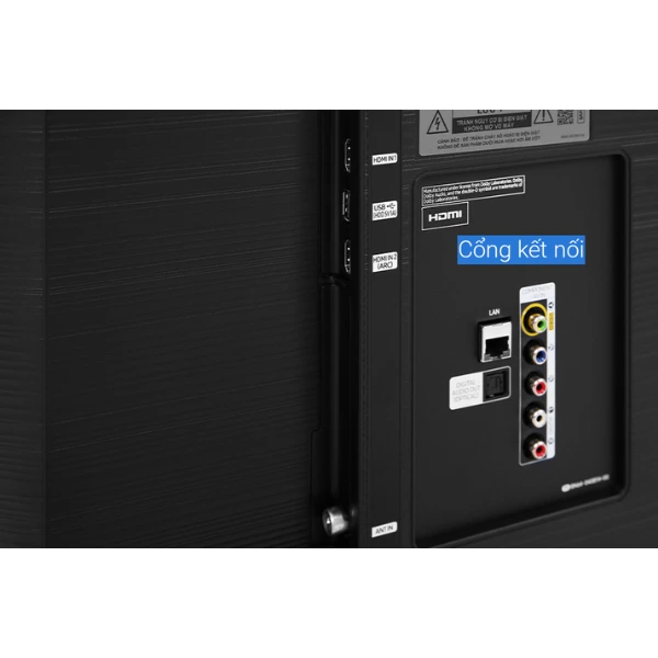 Cổng kết nối smart tivi samsung 43 inch ua43t6000