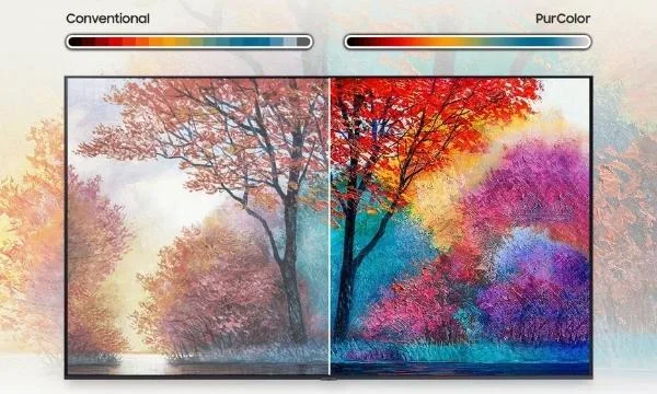 Công nghệ PurColor Smart Tivi Samsung UHD 4K 55 inch UA55AU7002KXXV