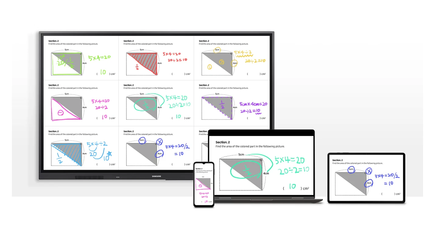 Dòng WAD hỗ trợ chiếu màn hình cho tối đa chín thiết bị