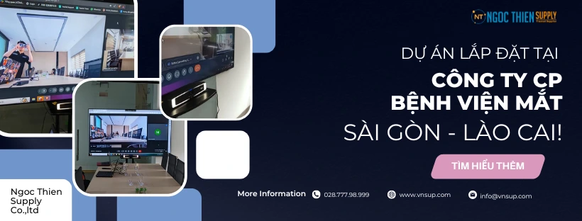 Dự án lắp đặt tại Công Ty Cổ Phần Bệnh Viện Mắt Sài Gòn - Lào Cai