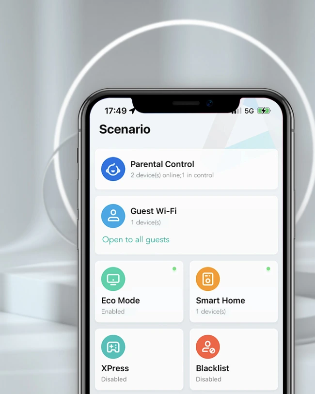 Kiểm soát mạng gia đình dễ dàng