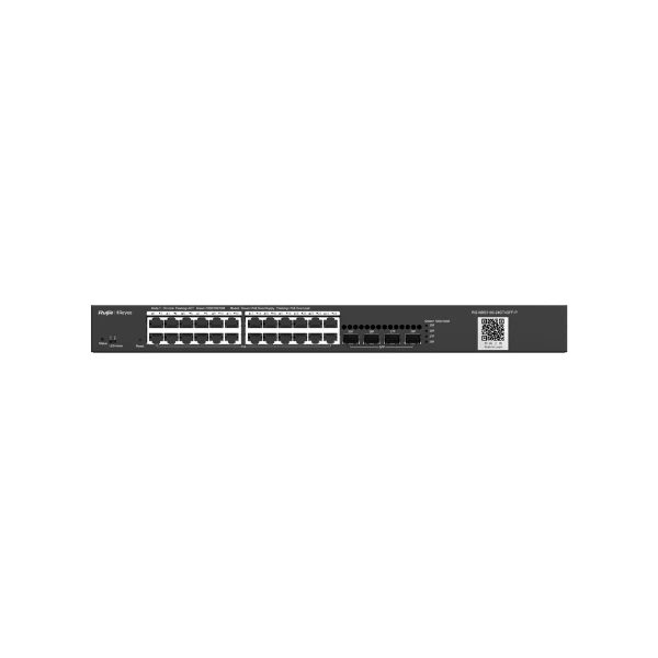 Mặt trước RUIJIE RG-NBS3100-24GT4SFP-P Mặt trước RUIJIE RG-NBS3100-24GT4SFP-P