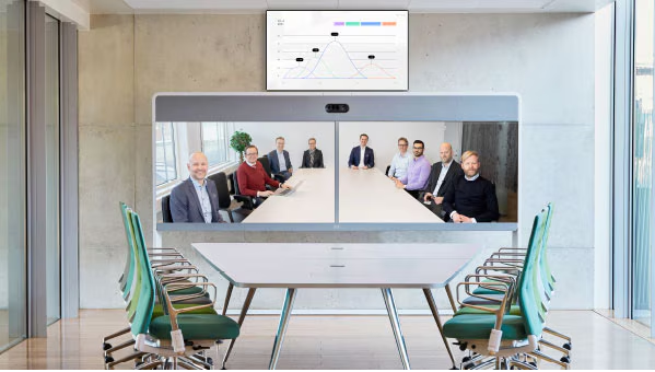 Phòng họp ứng dụng bộ Cisco Webex Room 70 Panorama