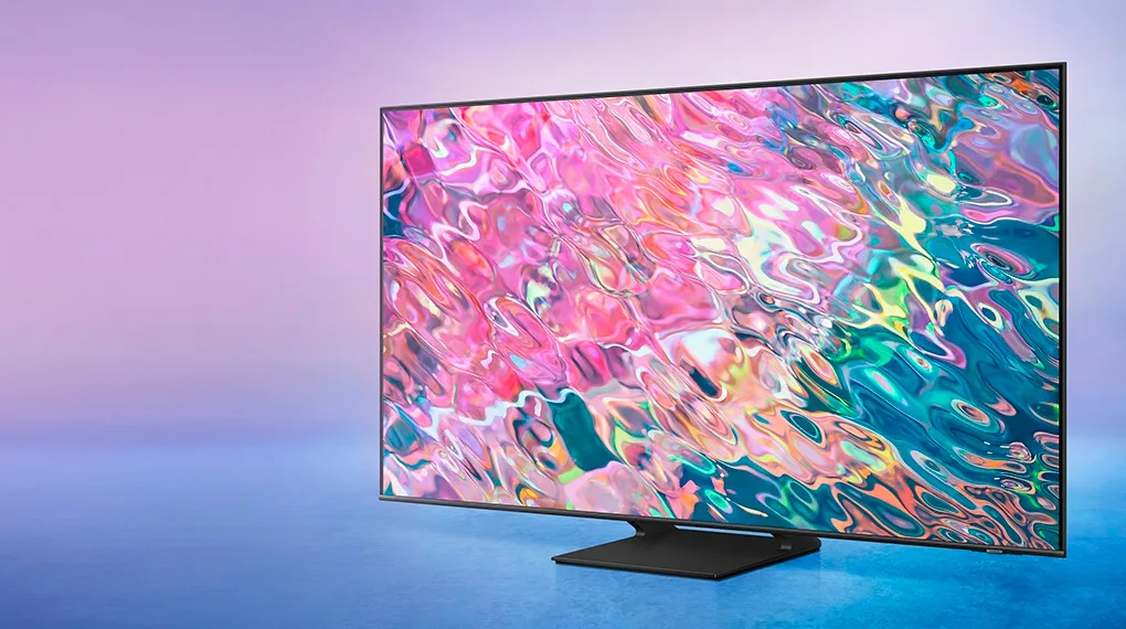 Smart Tivi QLED 4K 85 inch Samsung QA85Q60B với thiết kế thanh lịch