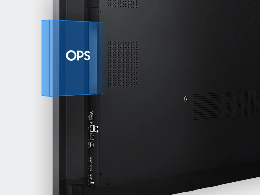 Sử dụng khe OPS để chuyển màn hình tương tác thành thiết bị Windows