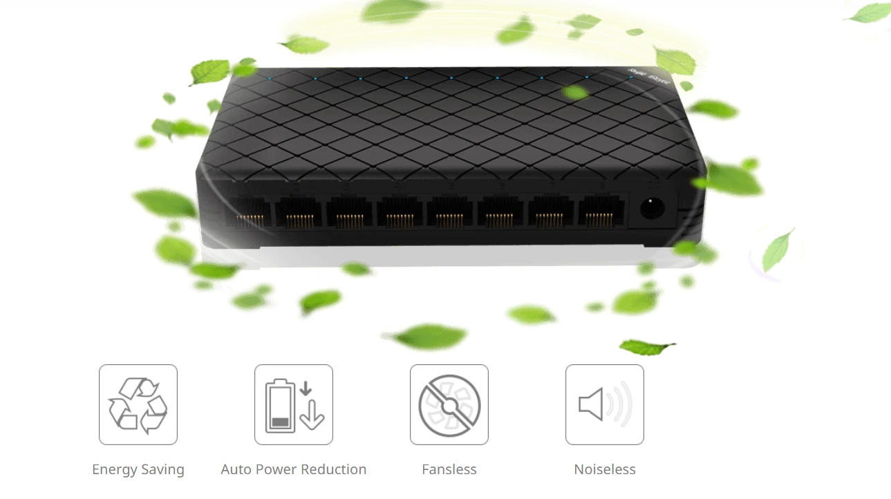 Sử dụng switch giúp tiết kiệm năng lượng