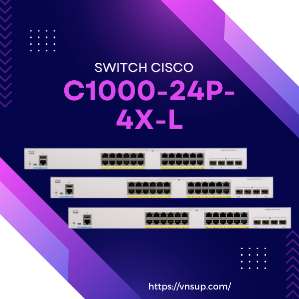 Switch Cisco C1000-24P-4X-L