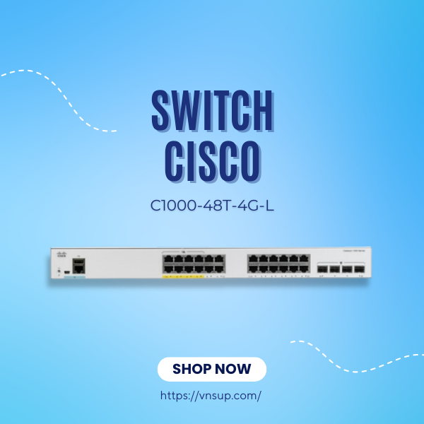 Switch Cisco C1000-24T-4G-L là gì