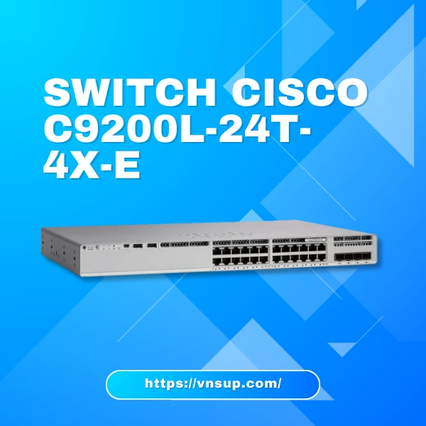Switch Cisco C9200L-24T-4X-E