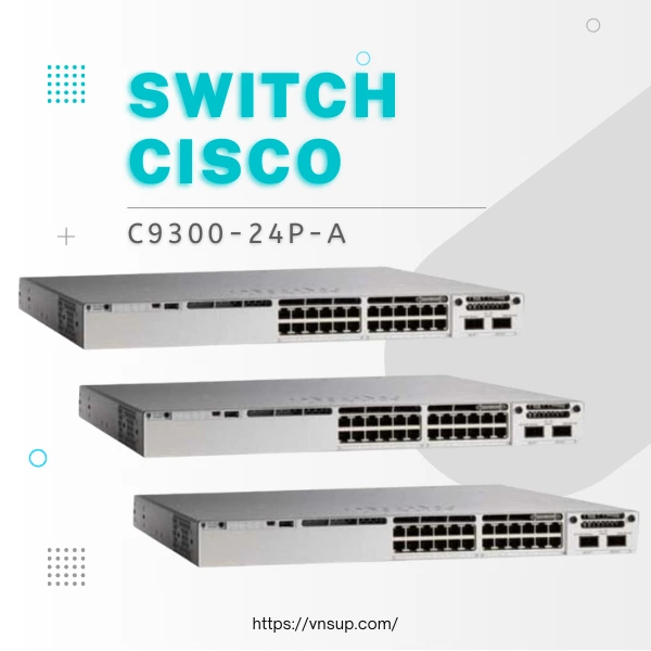 Switch Cisco C9300-24P-A