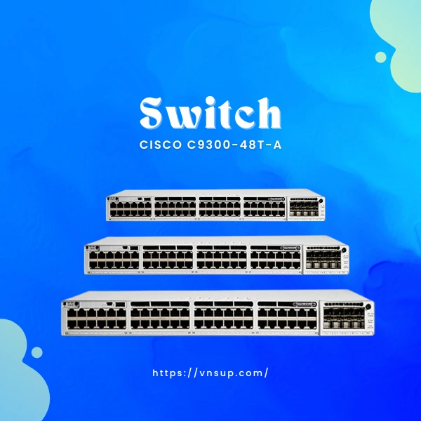 Switch Cisco C9300-48T-A