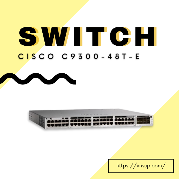 Switch Cisco C9300-48T-E