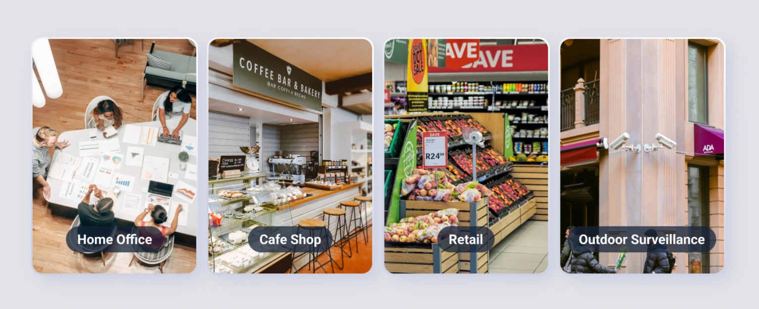 Switch RUIJIE RG-ES105GD được dùng trong nhiều ứng dụng