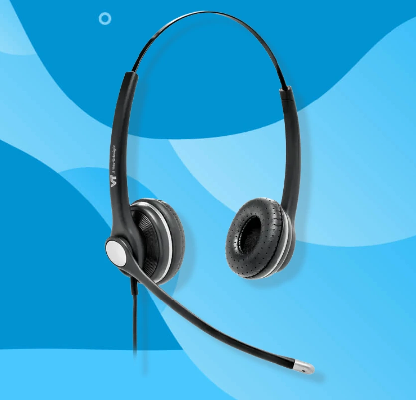 Tai nghe call center nghe 2 bên tai Vbet VT8000UNC-D