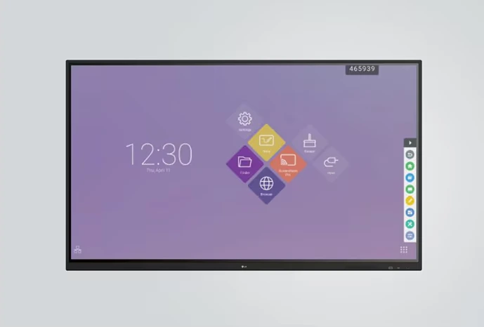 Thanh công cụ trên tivi