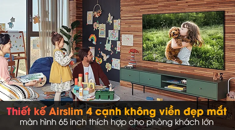 Thiết kế Airslim 4 cạnh không viền
