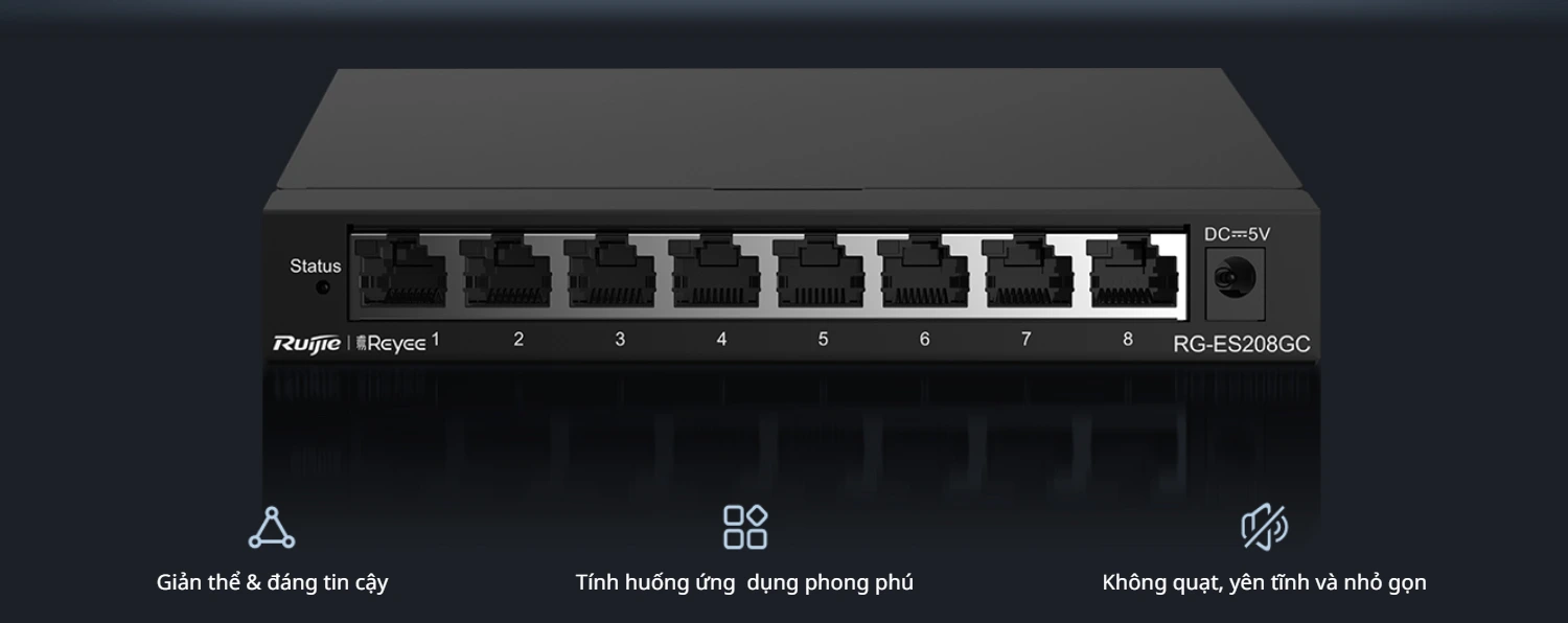 Tính năng RG-ES208GC
