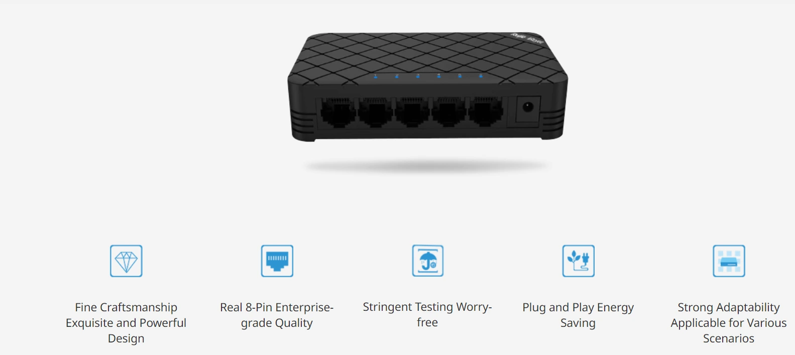 Tính năng Switch RUIJIE RG-ES05G