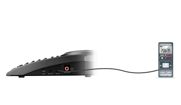 Tính năng ghi âm với Mid2-B