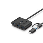 Ugreen 40850 - Bộ chia USB Type-C ra 4 cổng USB 3.0 dài 1M