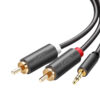 Ugreen 60834 15M màu Đen Cáp âm thanh 2 đầu Bông sen sang 3.5mm