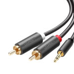 Ugreen 60834 15M màu Đen Cáp âm thanh 2 đầu Bông sen sang 3.5mm