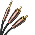 Ugreen 80847 - Cáp audio âm thanh 3.5mm ra 2 RCA dài 2M