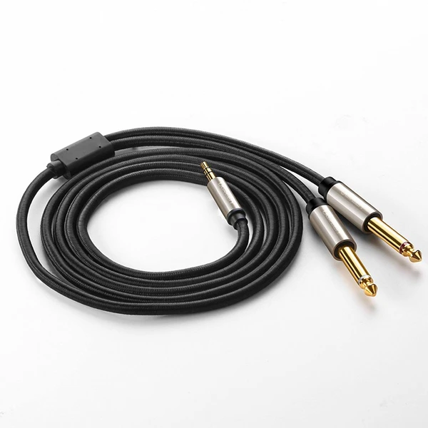cáp chia 1 đầu 3.5mm sang 2 đầu 6.5mm ugreen av126 là gì