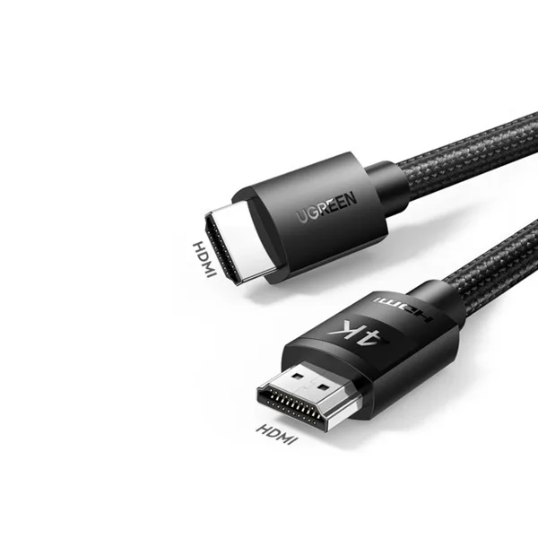 Ugreen 40105 - Cáp HDMI 1.4 dài 15m bọc nylon hỗ trợ độ phân giải 4K@30Hz