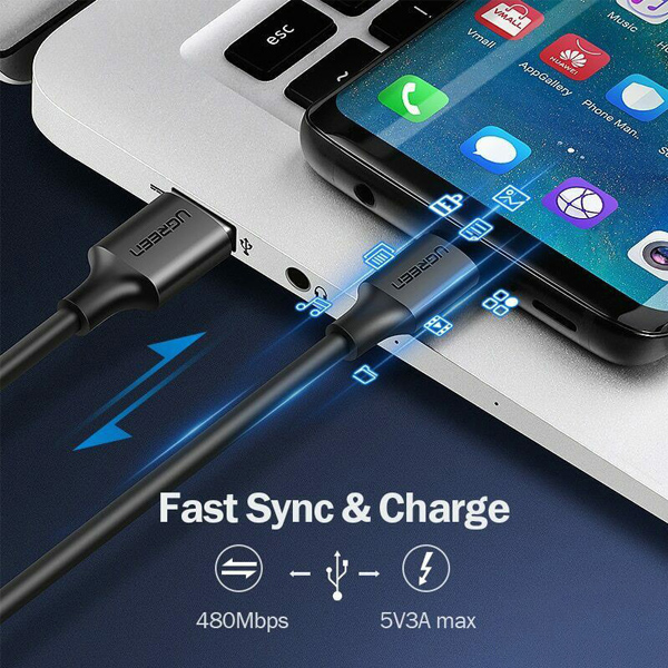 cáp usb 2.0 to usb-c ugreen 60826 là gì