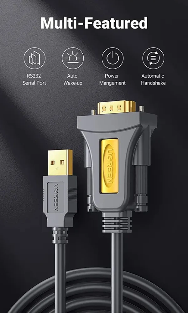 cáp usb to com dài 1m ugreen 20210 là gì