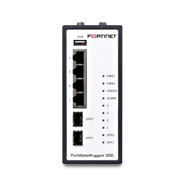 Các cổng trên FortiGate Rugged 30D (FGR-30D)