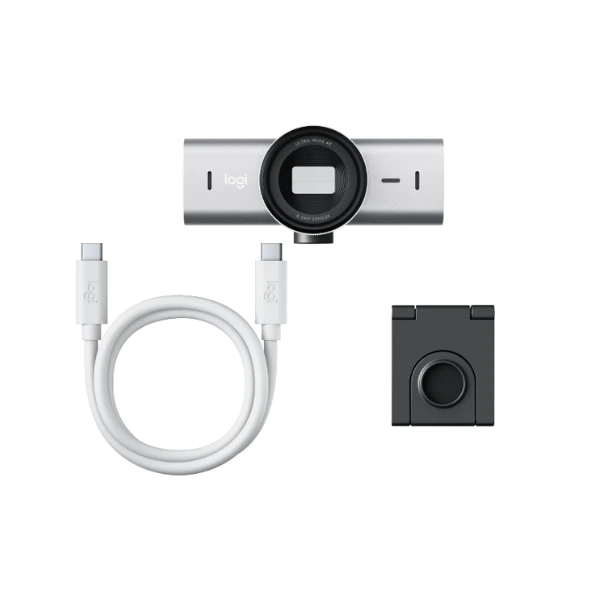 Các thành phần Logitech MX Brio màu xám nhạt