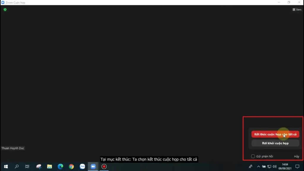 Cách record trên Zoom và lưu bản ghi lên đám mây 05