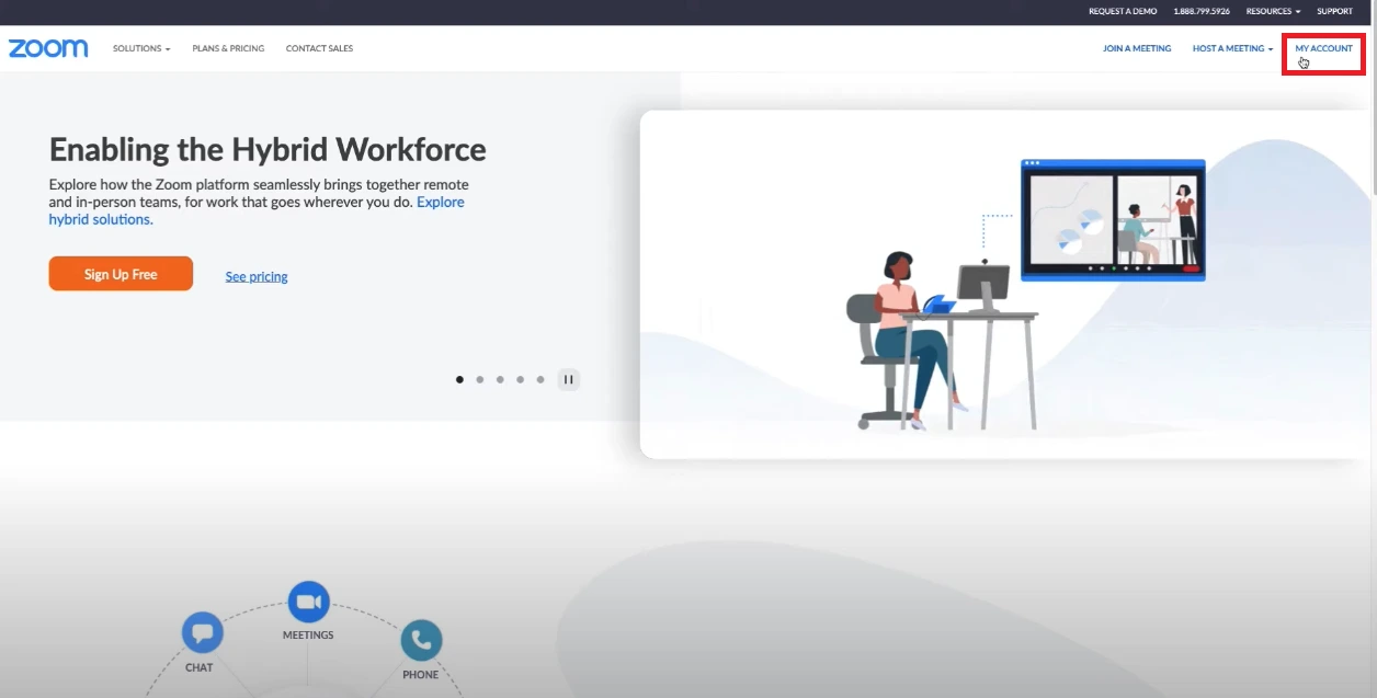 Cách xem lại record trên Zoom bằng tài khoản trực tuyến trên Zoom web portal