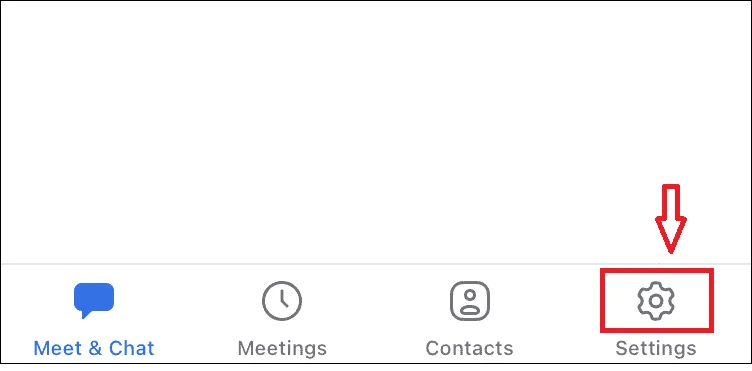 Cách xử lí Background Zoom bị ngược chữ trên điện thoại