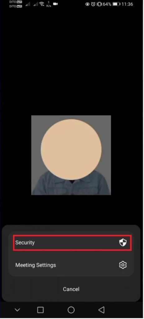 Cấp quyền chia sẻ màn hình trên Zoom trên điện thoại 1