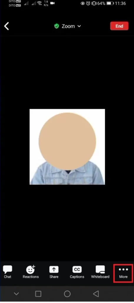 Cấp quyền chia sẻ màn hình trên Zoom trên điện thoại