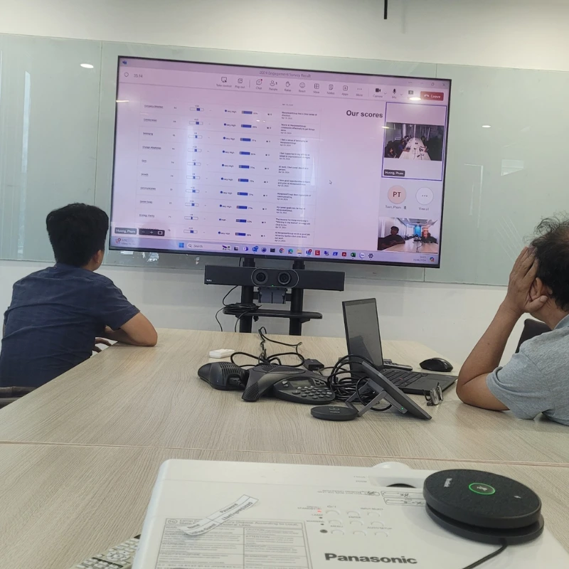 Giải pháp phòng họp thông minh cho phòng họp vừa