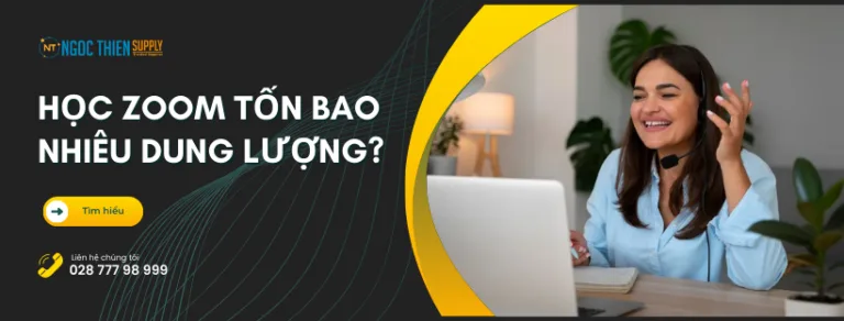 Học Zoom tốn bao nhiêu dung lượng