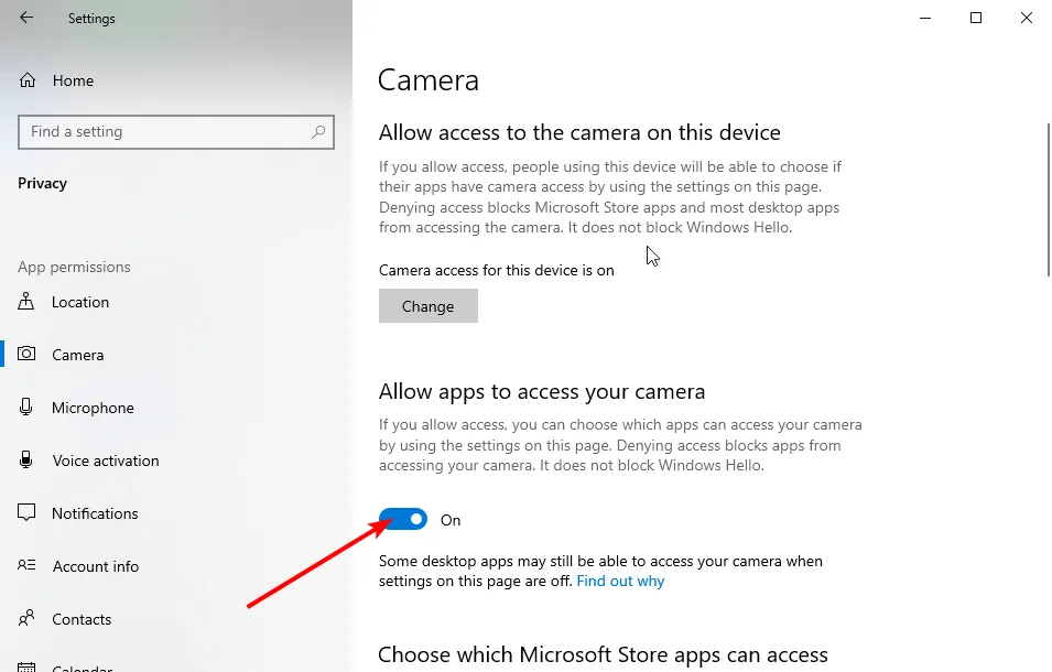 Khắc phục lỗi không mở được camera trên zoom 3