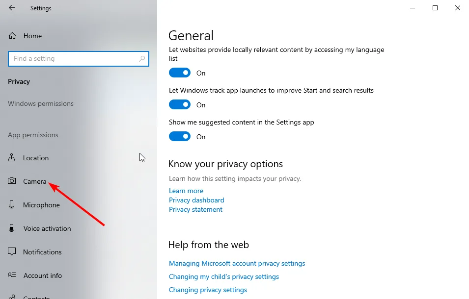 Khắc phục lỗi không mở được camera trên zoom