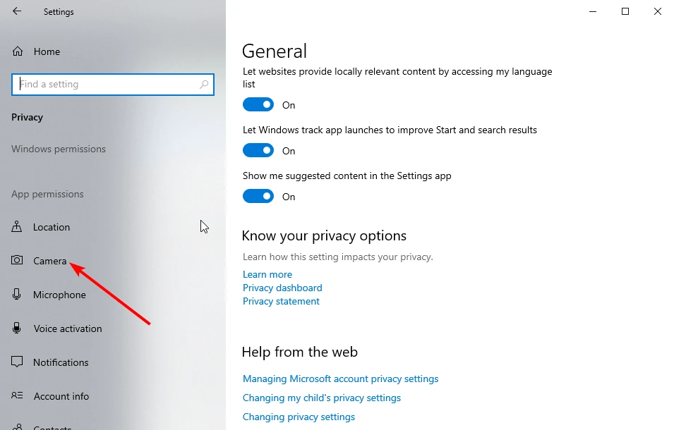 Khắc phục lỗi không mở được camera trên zoom