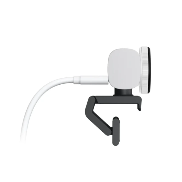 Mặt bên Logitech MX Brio màu xám nhạt