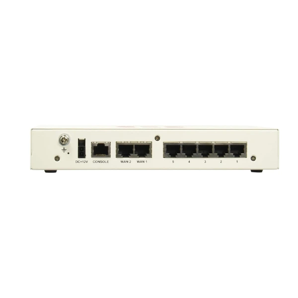 Mặt sau Fortinet FortiGate 50E
