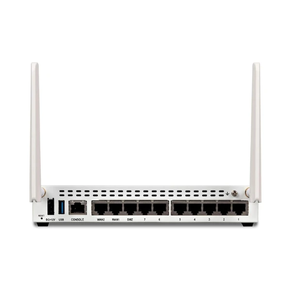 Mặt sau Fortinet FortiWifi 61E (FWF-61E)