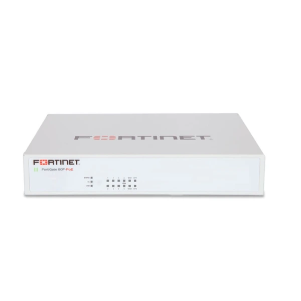 Mặt trước của Fortinet FortiGate 80F-POE (FG-80F-POE) Mặt trước của Fortinet FortiGate 80F-POE (FG-80F-POE)