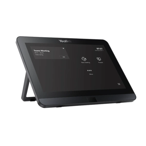 Mặt trước và mặt bên Yealink MTouch E2